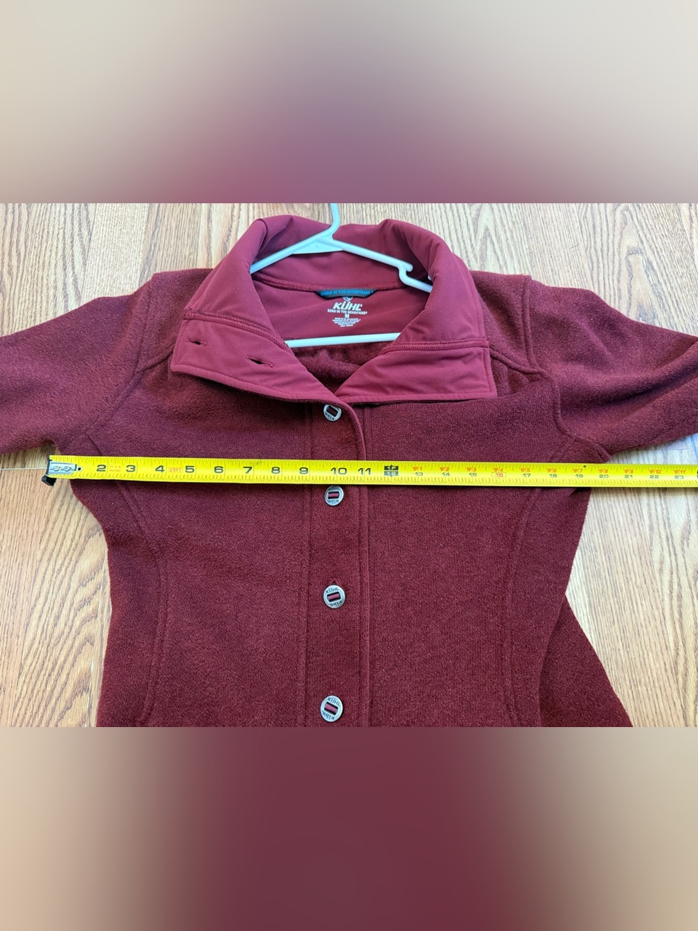 KUHL Savina Jacket Fleece Red Jacket Size Medium - Picture 14 of 15